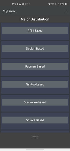 Run android online APK MyLinux from MyAndroid or emulate MyLinux using MyAndroid