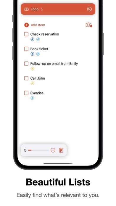 Emulate iPhone app MyListBuddy using MyAndroid