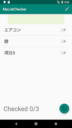 Run android online APK MyListChecker from MyAndroid or emulate MyListChecker using MyAndroid