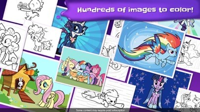Emulate iPhone app My Little Pony Color By Magic using MyAndroid
