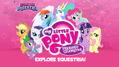Emulate iPhone app My Little Pony Friendship Celebration Cutie Mark Magic using MyAndroid