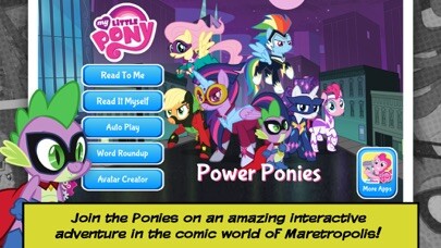 Emulate iPhone app My Little Pony: Power Ponies using MyAndroid