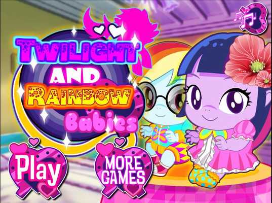 Emulate Android APK My Little Pony - Twilight And Rainbow Babies