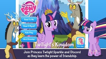 Emulate iPhone app My Little Pony: Twilight’s Kingdom Storybook Deluxe using MyAndroid