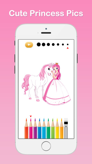 Emulate iPhone app My Little Princess Coloring Book Games for Girls using MyAndroid Emulate iPhone app My Little Princess Coloring Book Games for Girls using MyAndroid