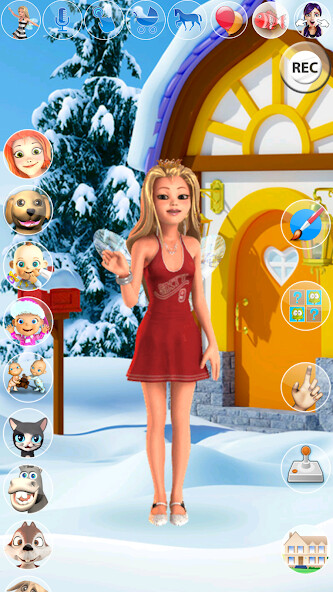 Run android online APK My Little Talking Ice Princess from MyAndroid or emulate My Little Talking Ice Princess using MyAndroid