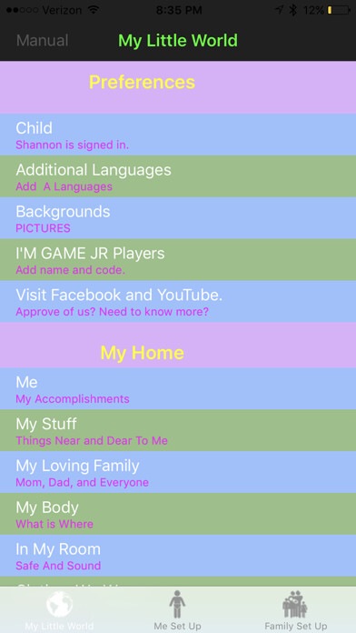 Emulate iPhone app MyLittleWorld using MyAndroid