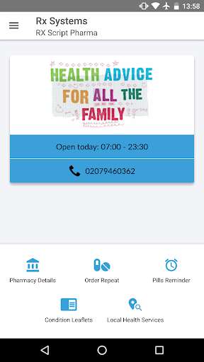 Emulate Android APK My Local Pharmacy