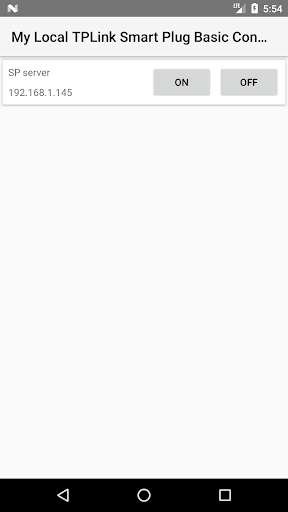 Run android online APK My Local TPLink Smart Plug Basic Control from MyAndroid or emulate My Local TPLink Smart Plug Basic Control using MyAndroid