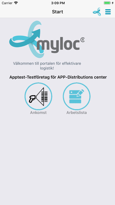 Emulate iPhone app Myloc Logistics GO using MyAndroid Emulate iPhone app Myloc Logistics GO using MyAndroid