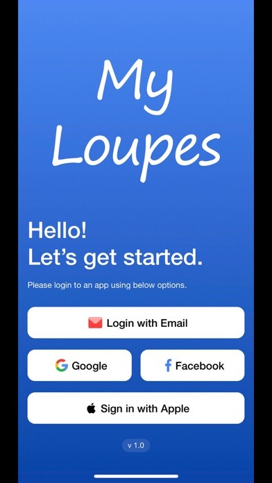Emulate iPhone app MyLoupes using MyAndroid