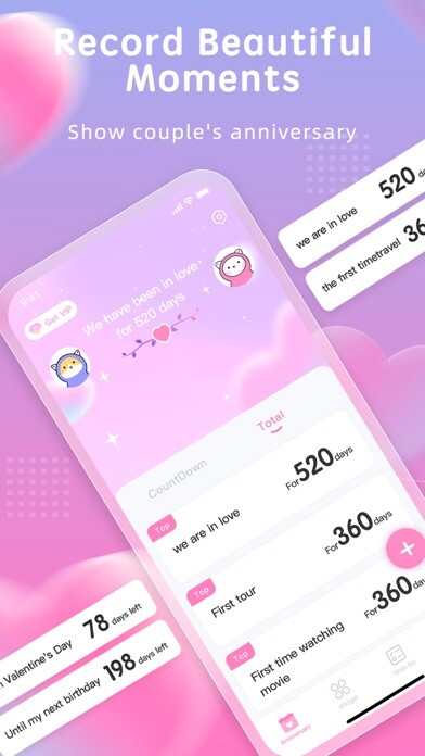 Emulate iPhone app My Love - Anniversary Tracker using MyAndroid Emulate iPhone app My Love - Anniversary Tracker using MyAndroid