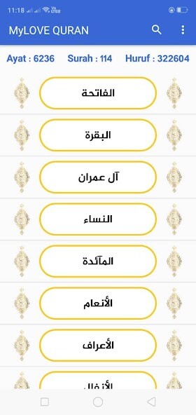 Run android online APK MyLove Quran from MyAndroid or emulate MyLove Quran using MyAndroid