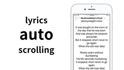 Emulate iPhone app MyLyrics auto scroll using MyAndroid Emulate iPhone app MyLyrics auto scroll using MyAndroid