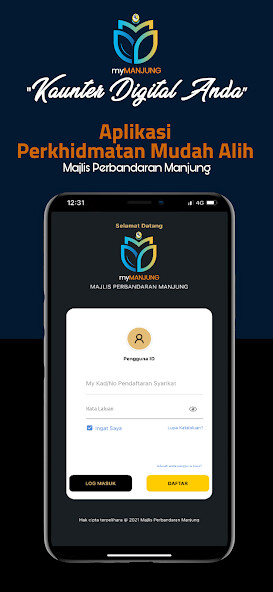 Run android online APK myMANJUNG from MyAndroid or emulate myMANJUNG using MyAndroid
