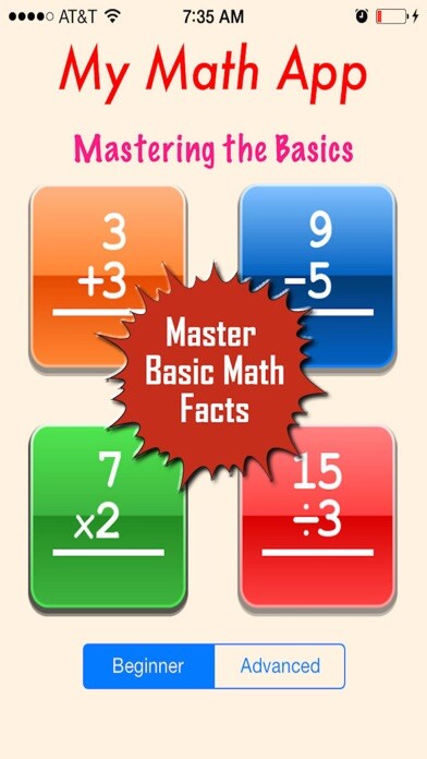 Emulate iPhone app My Math App using MyAndroid Emulate iPhone app My Math App using MyAndroid