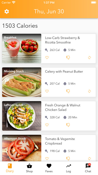 Emulate iPhone app My Meal Plans using MyAndroid Emulate iPhone app My Meal Plans using MyAndroid