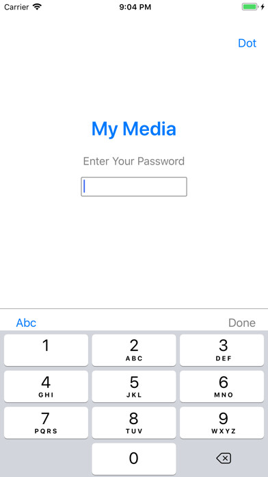 Emulate iPhone app My Media - File Safety Manager using MyAndroid Emulate iPhone app My Media - File Safety Manager using MyAndroid