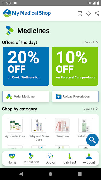 Run android online APK My Medical Shop - Online Pharmacy from MyAndroid or emulate My Medical Shop - Online Pharmacy using MyAndroid
