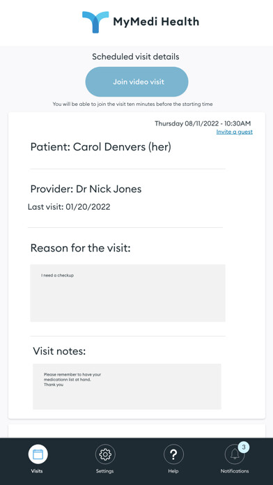 Run android online APK MyMedi Health from MyAndroid or emulate MyMedi Health using MyAndroid