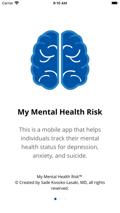 Emulate iPhone app My Mental Health Risk using MyAndroid Emulate iPhone app My Mental Health Risk using MyAndroid