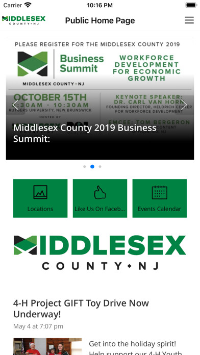 Emulate iPhone app My Middlesex County using MyAndroid Emulate iPhone app My Middlesex County using MyAndroid