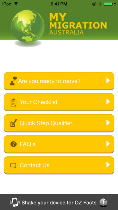 Emulate iPhone app My Migration Australia using MyAndroid Emulate iPhone app My Migration Australia using MyAndroid