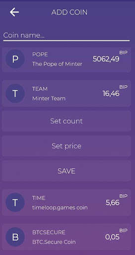 Run android online APK MyMinter - Portfolio and cryptocurrency tracker from MyAndroid or emulate MyMinter - Portfolio and cryptocurrency tracker using MyAndroid
