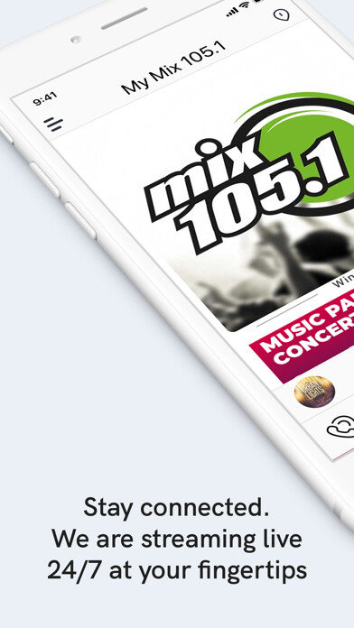 Emulate iPhone app My Mix 105.1 using MyAndroid Emulate iPhone app My Mix 105.1 using MyAndroid