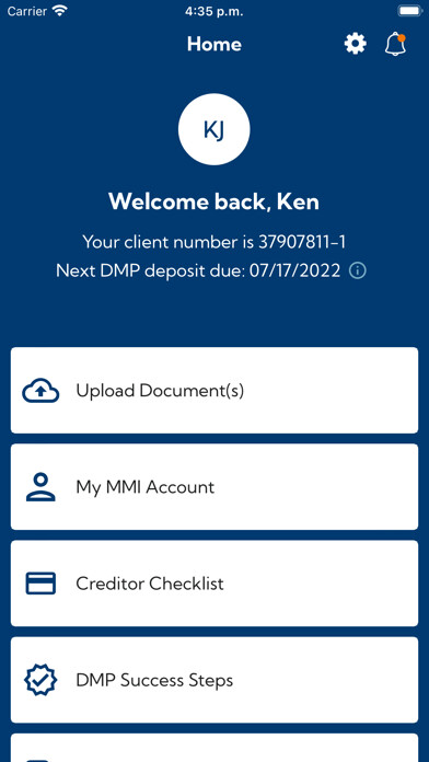 Emulate iPhone app MyMMI: Debt Management App using MyAndroid Emulate iPhone app MyMMI: Debt Management App using MyAndroid