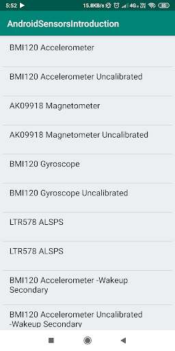 Run android online APK My Mobile Sensors from MyAndroid or emulate My Mobile Sensors using MyAndroid