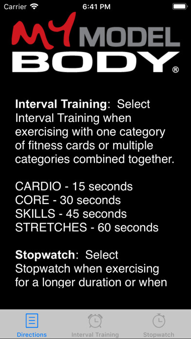 Emulate iPhone app My Model Body Timer using MyAndroid Emulate iPhone app My Model Body Timer using MyAndroid