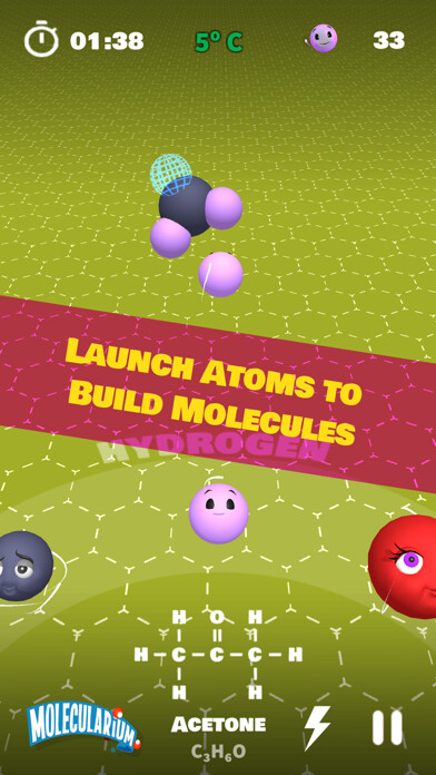 Emulate iPhone app My Molecularium using MyAndroid Emulate iPhone app My Molecularium using MyAndroid