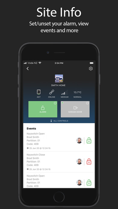 Emulate iPhone app myMonitoring using MyAndroid