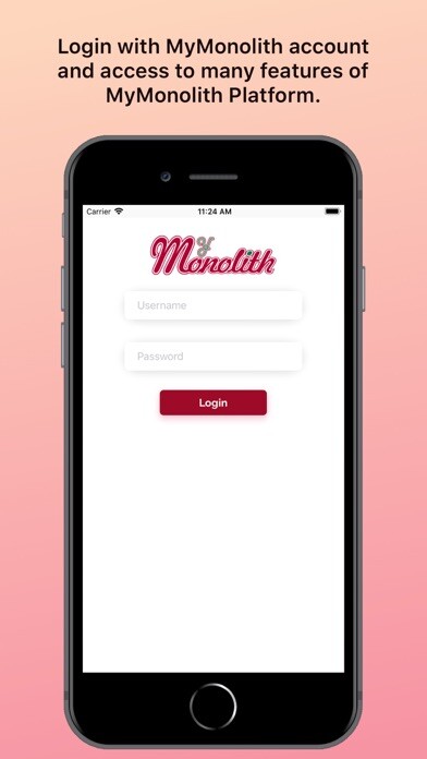 Emulate iPhone app MyMonolith using MyAndroid