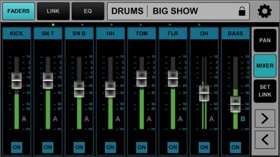 Emulate iPhone app MyMon Personal Monitor Mixer using MyAndroid