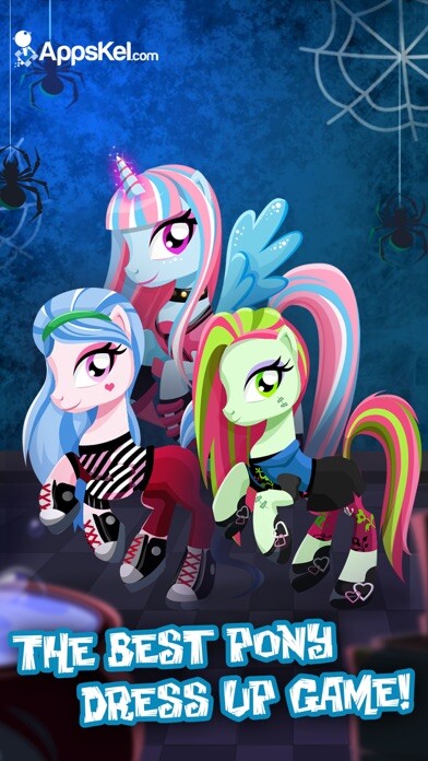 Emulate iPhone app My Monster Pony Girls Game 2 using MyAndroid