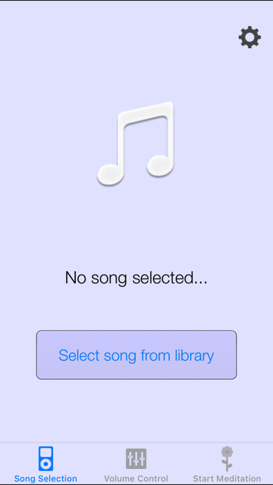 Emulate iPhone app My Morning Meditation using MyAndroid
