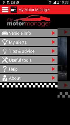 Emulate Android APK My Motor Manager