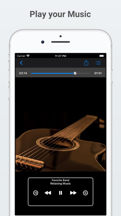 Emulate iPhone app MyMusic - Audio Player using MyAndroid Emulate iPhone app MyMusic - Audio Player using MyAndroid