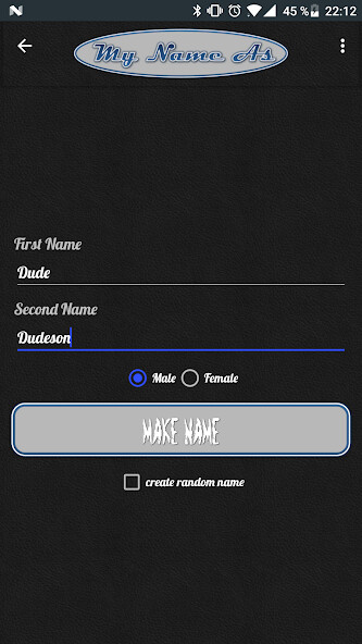 Emulate Android APK My Name As Zombie // Name Generator