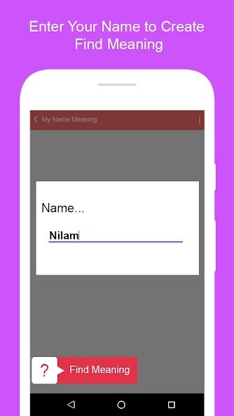 Run android online APK My Name Meaning - Make Photo from MyAndroid or emulate My Name Meaning - Make Photo using MyAndroid