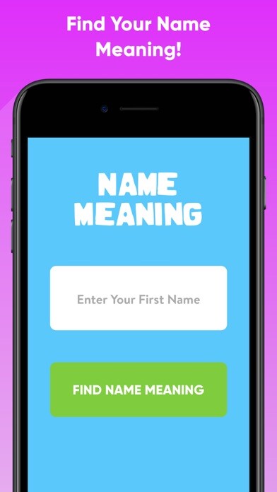 Emulate iPhone app My Name Meaning. using MyAndroid Emulate iPhone app My Name Meaning. using MyAndroid