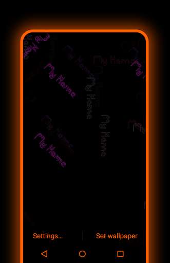 Run android online APK My Name Multi Live Wallpaper from MyAndroid or emulate My Name Multi Live Wallpaper using MyAndroid Run android online APK My Name Multi Live Wallpaper from MyAndroid or emulate My Name Multi Live Wallpaper using MyAndroid