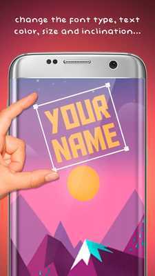Emulate Android APK My Name on Live Wallpaper Emulate Android APK My Name on Live Wallpaper