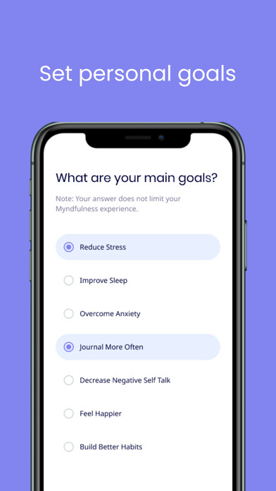 Emulate iPhone app Myndfulness: Self Care Journal using MyAndroid Emulate iPhone app Myndfulness: Self Care Journal using MyAndroid