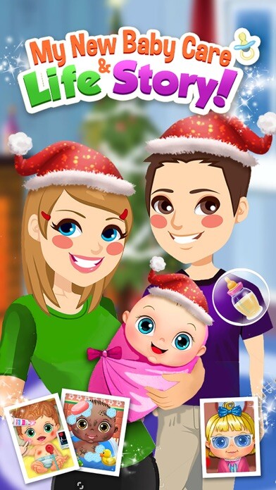 Emulate iPhone app My New Baby Life Story - Newborn Care Dressup Game using MyAndroid Emulate iPhone app My New Baby Life Story - Newborn Care Dressup Game using MyAndroid