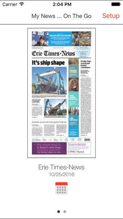 Emulate iPhone app My News...On the Go using MyAndroid Emulate iPhone app My News...On the Go using MyAndroid