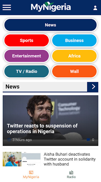 Run android online APK MyNigeria News and Radio from MyAndroid or emulate MyNigeria News and Radio using MyAndroid