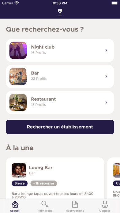 Emulate iPhone app My night - Vos sorties using MyAndroid Emulate iPhone app My night - Vos sorties using MyAndroid